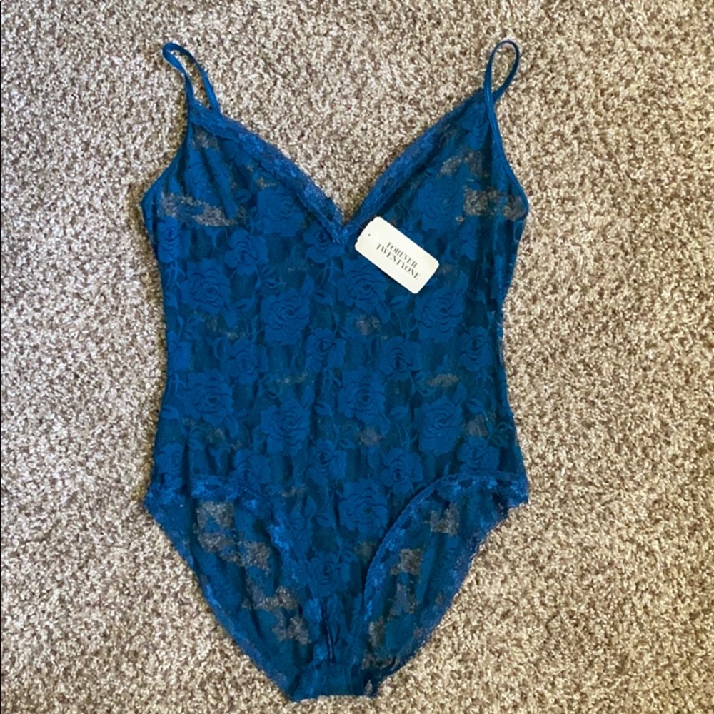 Lace Floral Bodysuit